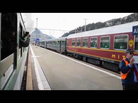 Ticino express in partenza da Airolo