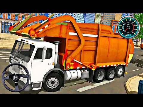 Offroad Garbage Truck Driving 3D - City Clean Garbage Truck #1 - Android Gameplay