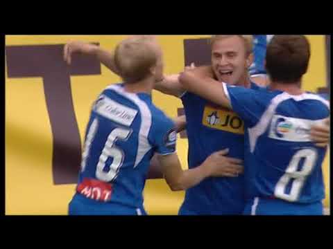 Sandefjord-seier 3-1 mot Lyn i første kamp på Komplett Arena - SF jubileumsbok