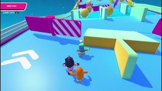【Fall Guys】初めての１位取ったど～！