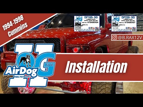 1994-1998 Cummins Airdog DF-165-5G & DF-220-5G Installation