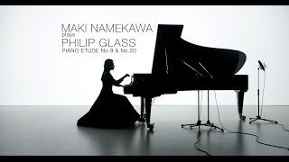 AMAZING: Maki Namekawa plays Philip Glass Piano Etude No 9 &amp; No 20 HD (dir. Andreas H. Bitesnich)