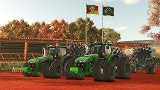 PLANTIO DE SOJA NA FAZENDA - Farming Simulator 25