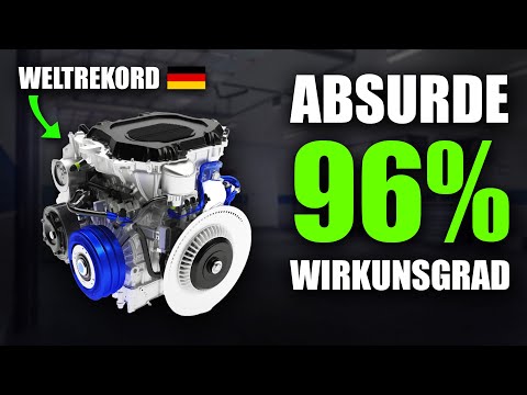Durchbruch: Deutsche Ingenieure stellten Weltrekord-Motor vor!