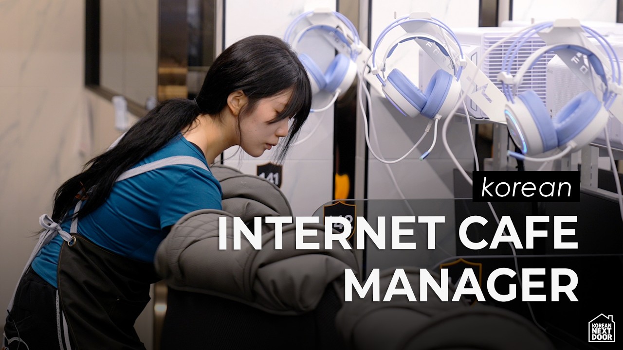 Day in the life of an internet cafe manager in Korea