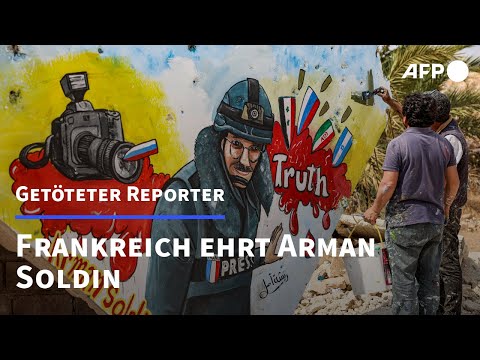 In Ukraine getöteter AFP-Reporter zum Ritter der Ehrenlegion ernannt | AFP
