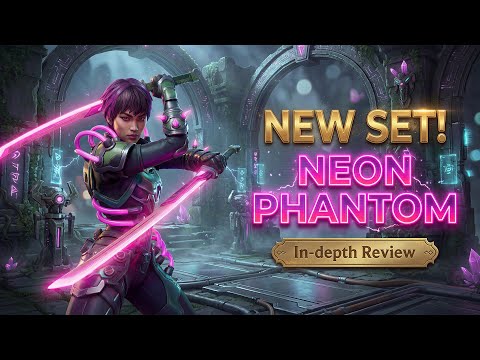 NEW Set, NEW Weapon! 🤯 NEON PHANTOM Review! 🔥 Shadow Fight 3