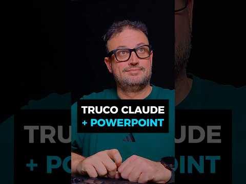 TRUCO CLAUDE AUTOMATIZA POWERPOINT #ia #ai #inteligenciaartificial #chatgpt #bigdata #powerpoint