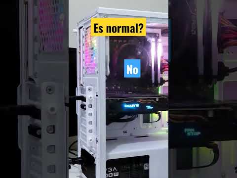 La caja de este PC parece que está, literalmente, viva y curiosamente no tiene problemas de ventila