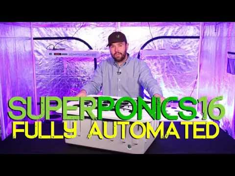 SuperPonics 16 Hydroponic System By SuperCloset