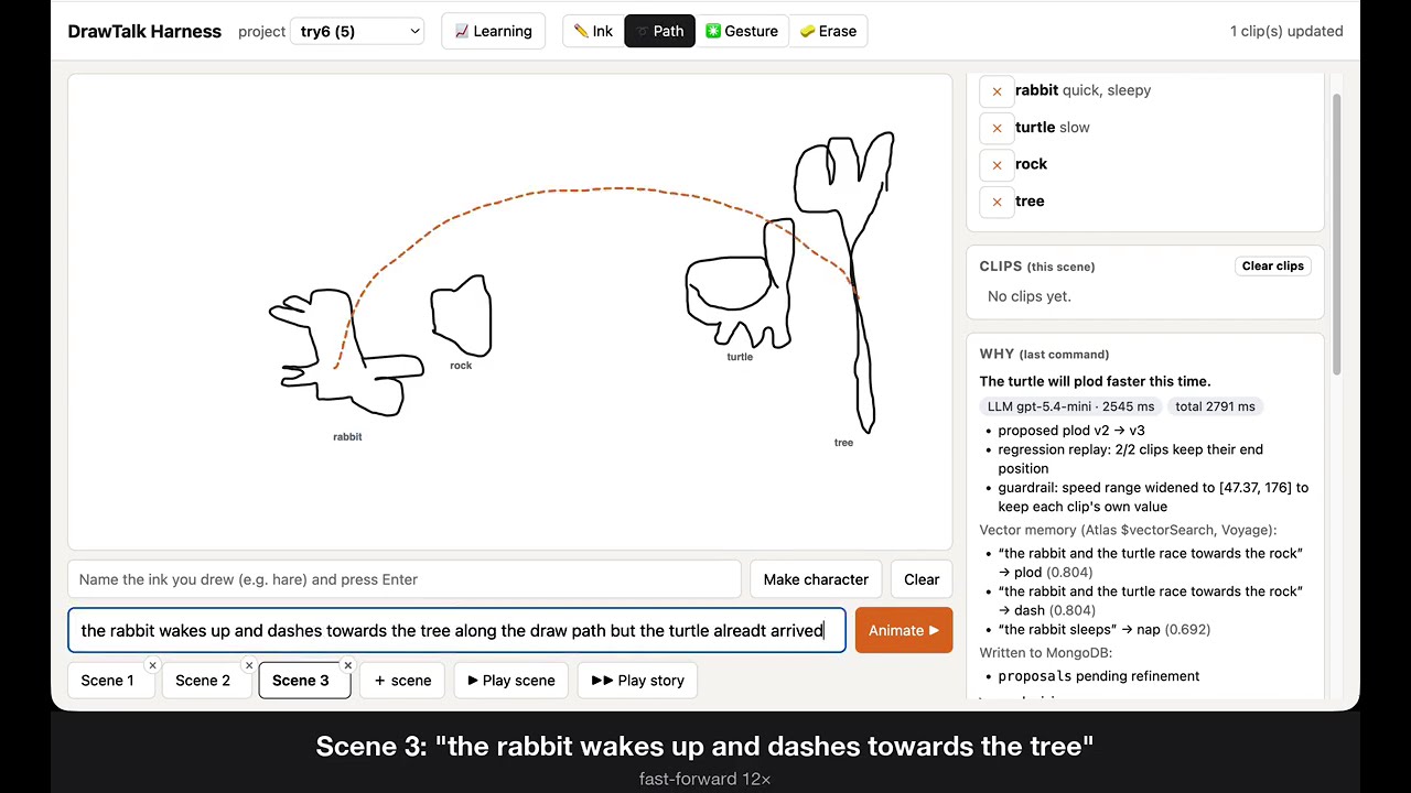 DrawTalk Harness project preview