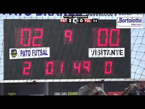 Gols Pato Futsal 3x1 Toledo Futsal 30 06 2018