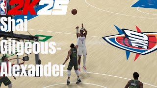 Shai Gilgeous-Alexander Jumpshot and Signature Fix (Final Version) | NBA 2K25 | PS5