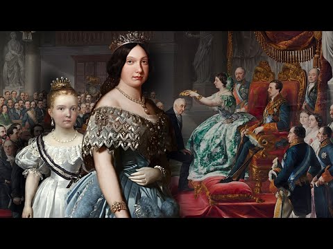 Isabel II of Spain, the queen of sad destinies.