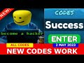 *NEW CODES* Become a hacker to prove dad wrong tycoon ROBLOX | ALL CODES | 2 MAY 2023