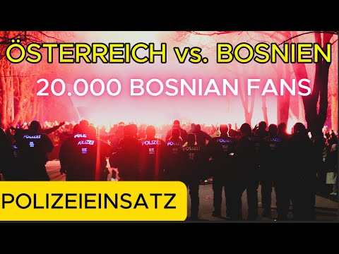 20.000 Bosnian Fans in Vienna! | Österreich vs. Bosnien | 18.11.2025