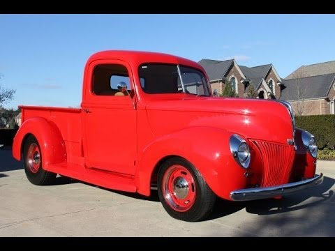 Thumbnail for 1941 Ford Half Ton Pickup Test Drive Classic Muscle Car for Sale in MI Vanguard Motor Sales by 1941 Ford