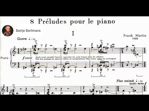 Frank Martin - 8 Préludes pour le piano (1948)
