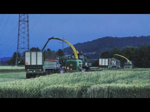 Jürgen Reis Logistik GmbH | GPS Silage 2020 | 2× John Deere Feldhäcksler 9700i; 7550i ProDrive