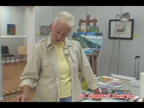 Creating non-traditional watercolor artwork using Yupo paper