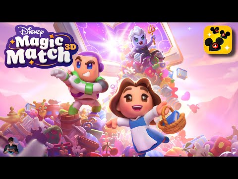Disney Magic Match 3D First Gameplay Walkthrough | Android / iOS - YouTube