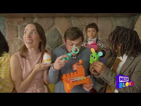 Mega bloks kaladėlių rinkinys (150 det.) video