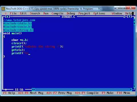 Basic Program In C In Tamil