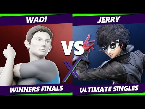 S@X Online 346 Winners Finals - WaDi (Wii Fit Trainer, ROB) Vs. Jerry (Joker) Smash Ultimate - SSBU