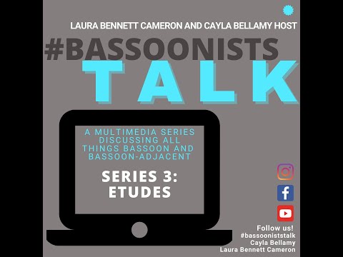 #BassoonistsTalk: Etude Pre-practice routine