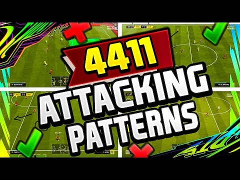 FIFA 21 | How to ATTACK in the 4411 (TOP 3 ATTACKING PATTERNS EXPLAINED) - FIFA 21 ULTIMATE TEAM