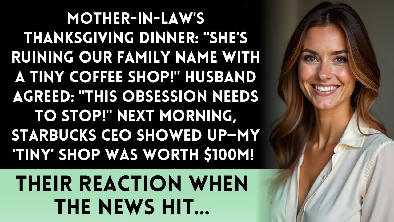 My In-Laws Called My Coffee Shop "A Waste of Money"—Starbucks Just Offered $100M For My Recipe!