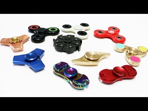 Fidget Spinner Haul/Test Spin