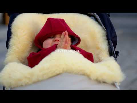 Wie befestige ich den Fußsack im Kinderwagen oder Buggy? Eine Anleitung