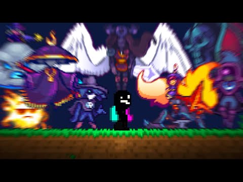 Terraria Split Mod - Full Playthrough (Fighting Cold Update)