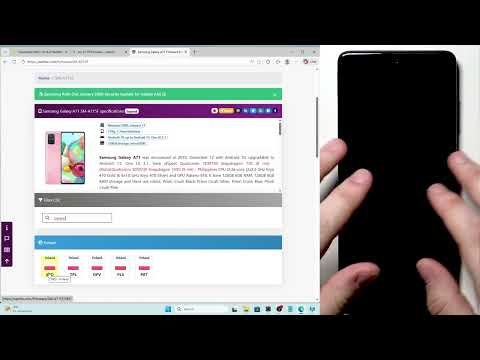 SAMSUNG Galaxy A71 - How to Flash Stock ROM