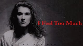 Céline Dion - I Feel Too Much [Lyrics]🎶