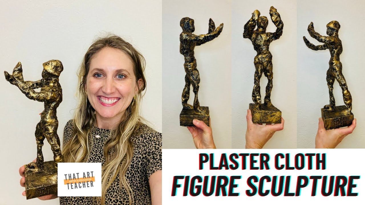 Plaster Cloth Figure Sculpture I Figure Sculpture Tutorial