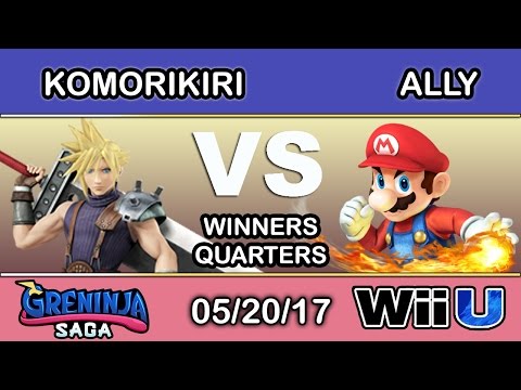 2GGC: Greninja Saga - C9 | Ally (Mario) Vs. 2GG | komorikiri (Cloud) - Winners Quarters