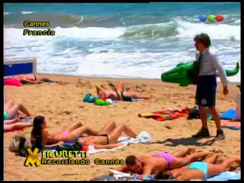 Figuretti recorriendo Cannes - Videomatch 97