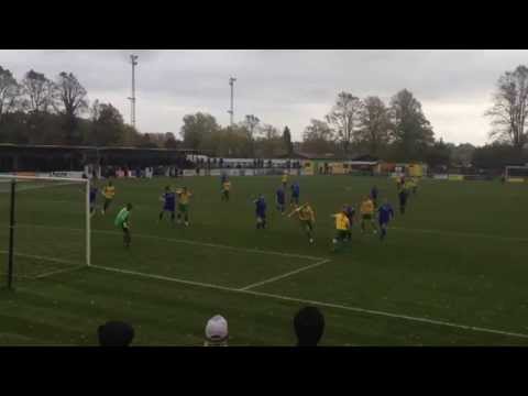 Hitchin Town 1-2 Redditch United - Jonny McNamara Header