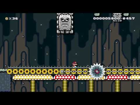 Crooked 1-2 by ZBug - SUPER MARIO MAKER - No Commentary