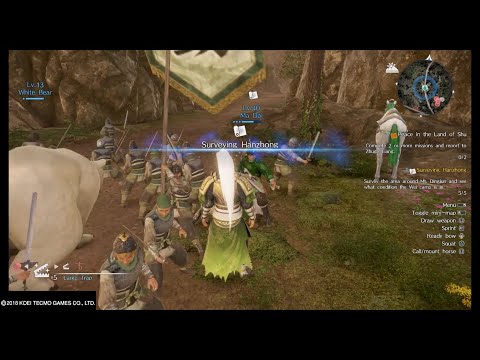 DYNASTY WARRIORS 9, surveying hanzhong ( not too close "50" even after you eavesdrop)