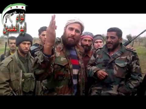 كلمة من أبو فرات وقائد لواء أبو العلمين على إحدى الجبهات في ريف حماة