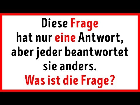 42 kurze Rätsel, die dein schnelles Denken testen