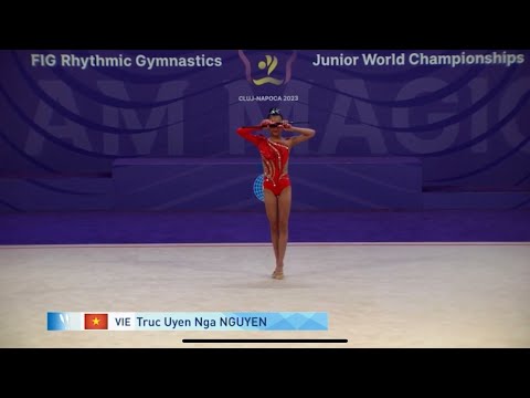 NGUYEN Truc Uyen Nga (VIE) - Junior World Championships - Romania 2023