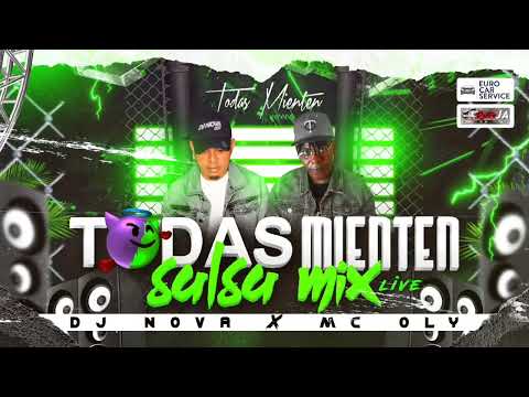 TODAS MIENTEN MIXTAPE - SALSA CLÁSICA SENSUAL MIX LIVE 2024 - DJ NOVA MC OLY - @barney_evolution