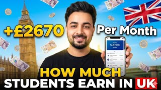 How much Students can earn in UK 🇬🇧 | Highest Paying Jobs in UK | UK Part Time Jobs for Students