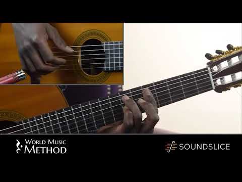 Traditional African Fingerstyle Guitar Lesson | Niwel Tsumbu