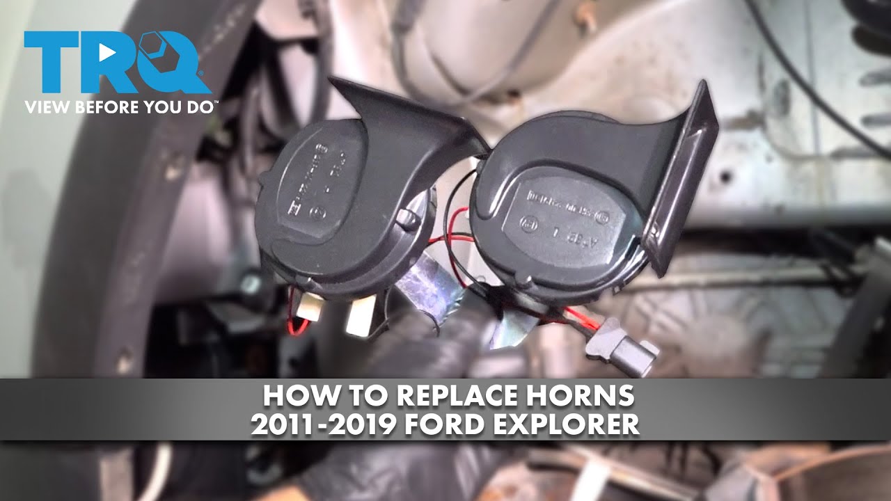 How to Replace Horns 2011-2019 Ford Explorer