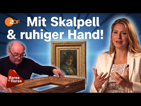 Kleine Änderungen, große Wirkung: Sarahs 140 Jahre altes Gemälde sieht aus wie neu | Bares für Rares